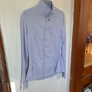 Lululemon Define Jacket in pale purple/blue